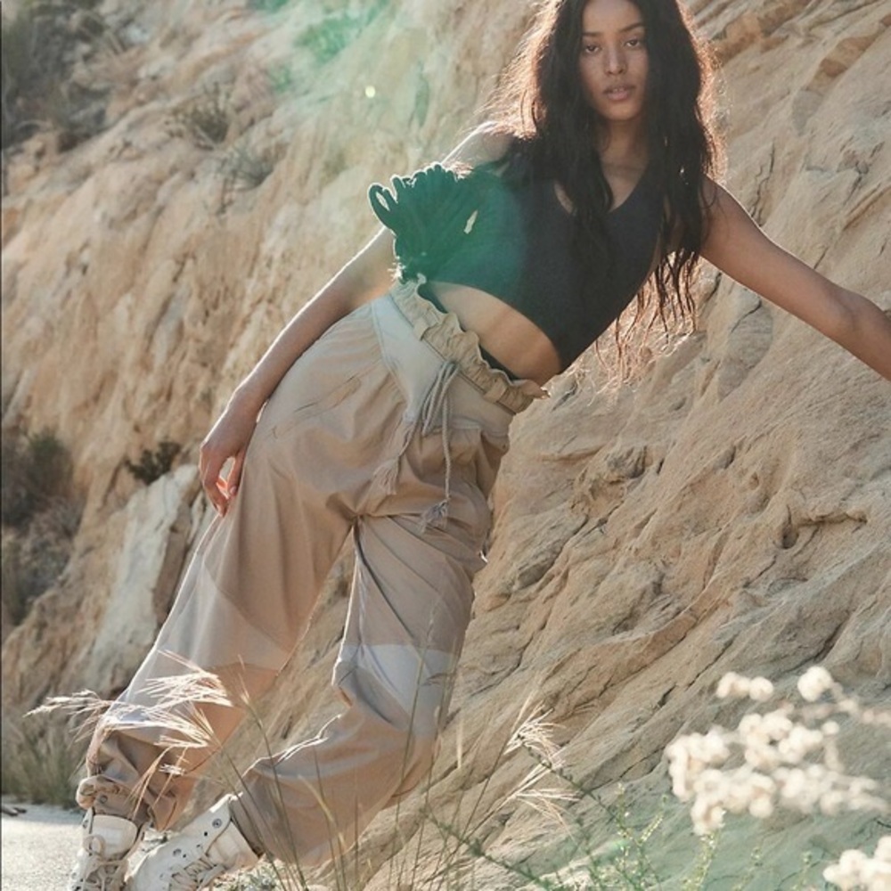 Free People Movement Free Climb Hiking Pants Doe Skin Women’s NWOT Size Small